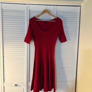 Red cocktail dress - BCBG Maxazria